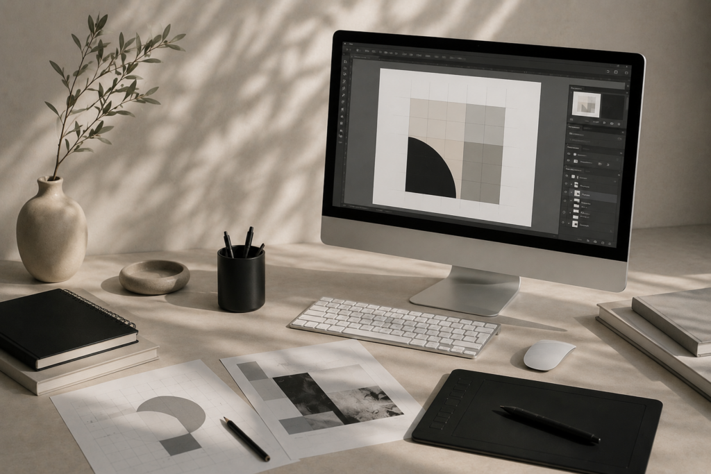 Minimal Atölye grafik tasarım çalışmaları görseli