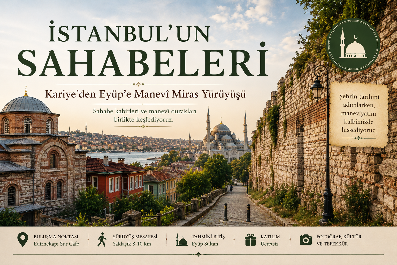 14 Haziran Pazar | İstanbul’un Sahabeleri